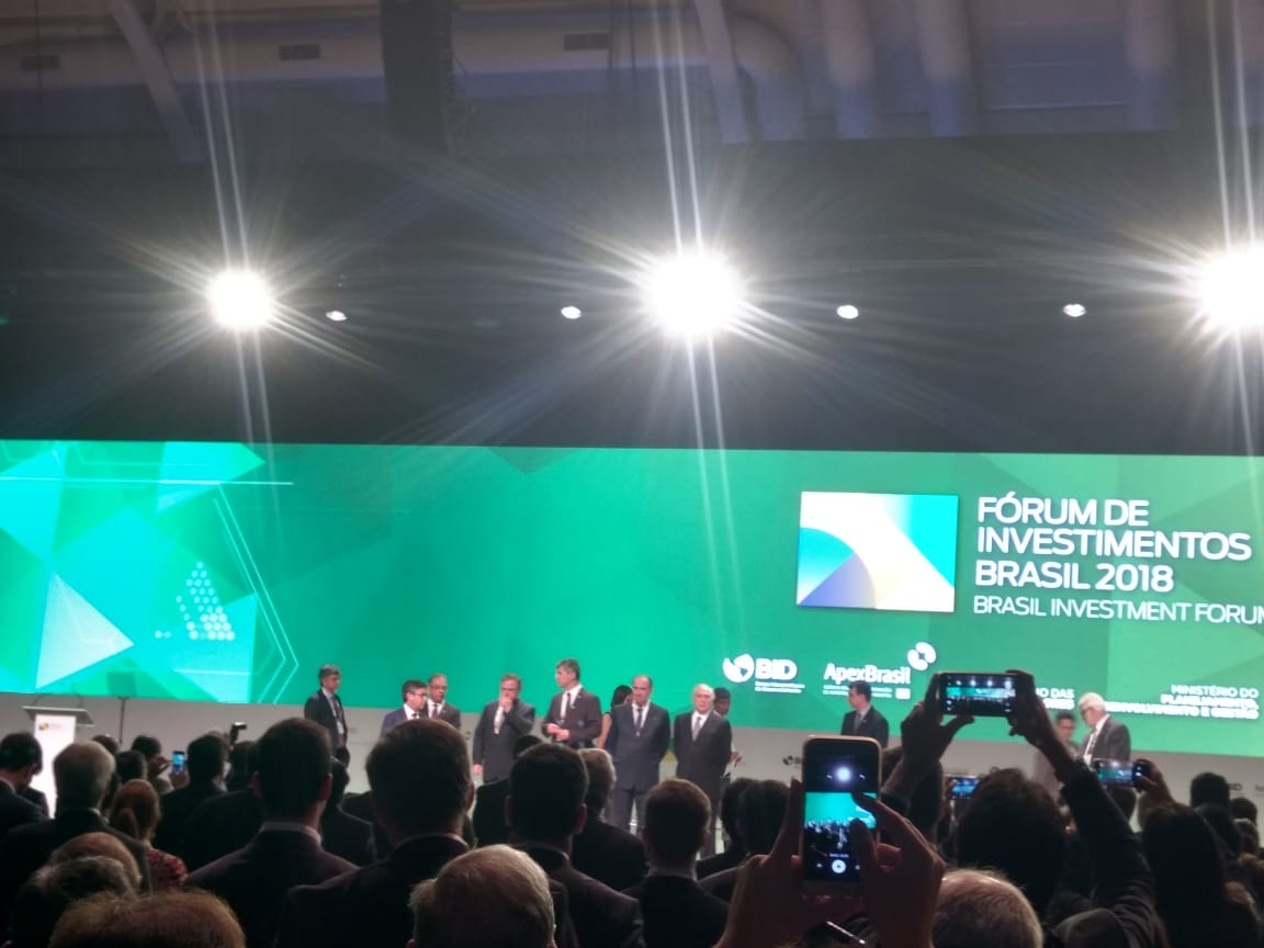 Governo do Estado participa de Brasil Investment Forum 2018