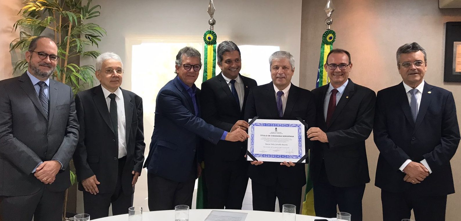 Poder Legislativo concede ‘Título de Cidadania Sergipana’ a Márcio Félix