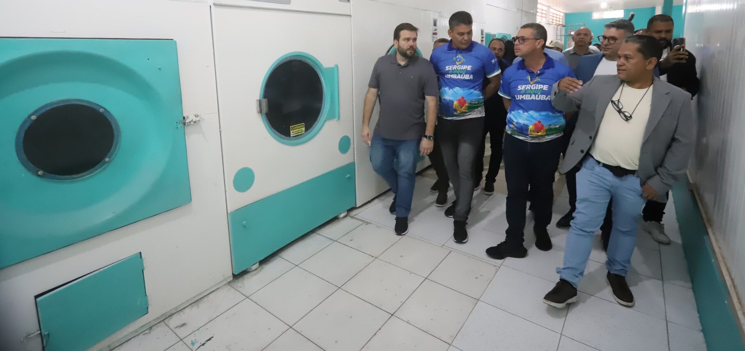 Visita a galpão industrial que receberá fábrica é destaque do ‘Sergipe é aqui’ em Umbaúba