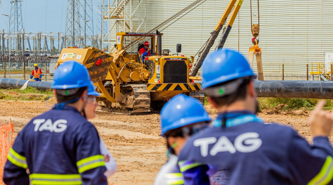 Gasoduto que interliga Terminal de GNL da Eneva à malha da TAG será inaugurado terça-feira, 23