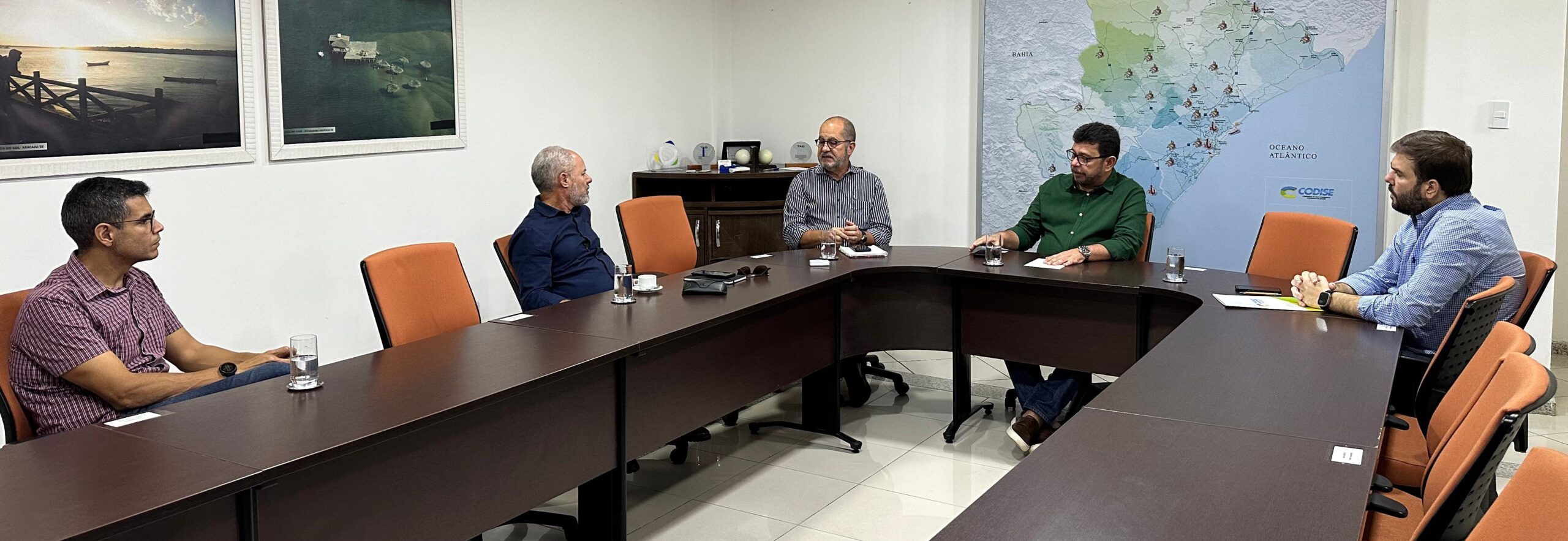 Sedetec e Codise assinam reserva de área para implantação de fábrica de concreto na Barra dos Coqueiros
