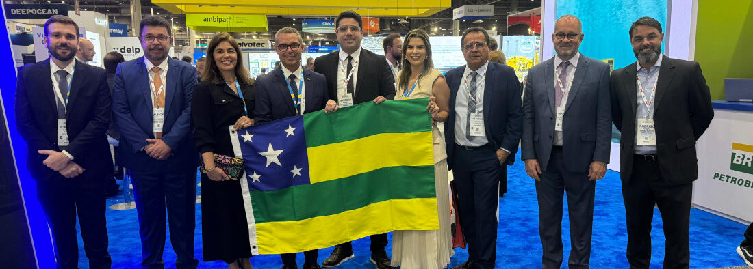 Fábio Mitidieri participa da abertura do Pavilhão Brasil em feira nos EUA e discute avanços no projeto SEAP com Petrobras