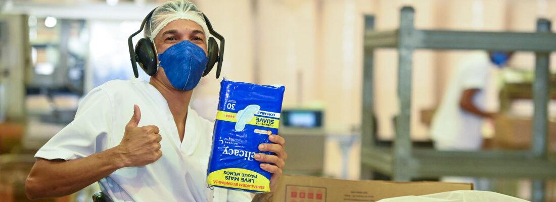 Indústria sergipana de absorventes cresce com incentivo do Governo do Estado e contribui para dignidade menstrual