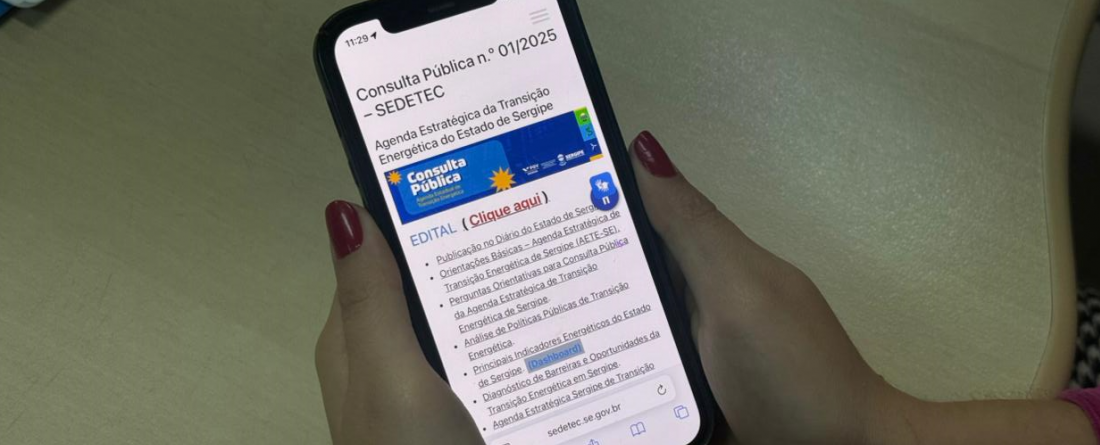 Consulta pública do Plano Estadual de Transição Energética entra em reta final