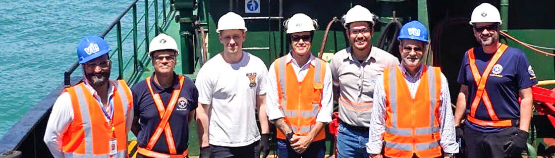 Dragagem marca ampliação das atividades no Terminal Marítimo Inácio Barbosa